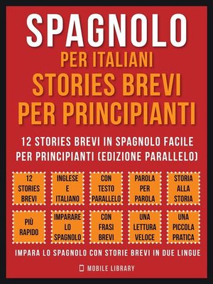 cover image of Spagnolo Per Italiani, Stories Brevi Per Principianti (Vol 1)